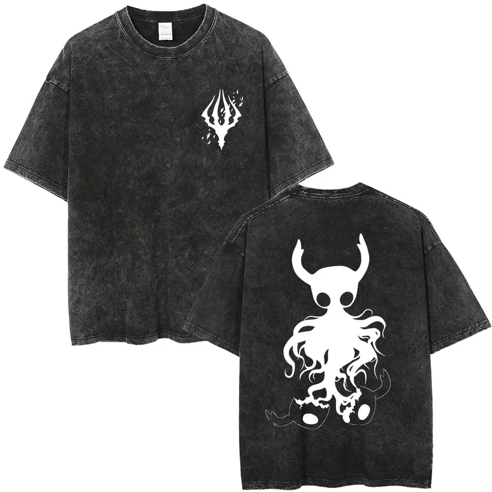 Hollow Knight Schwarzes T-Shirt - Schatten