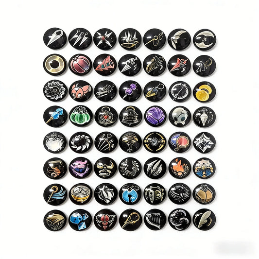 Hollow Knight Silksong Magnetic Charm Set – Complete Collectible Character Collection
