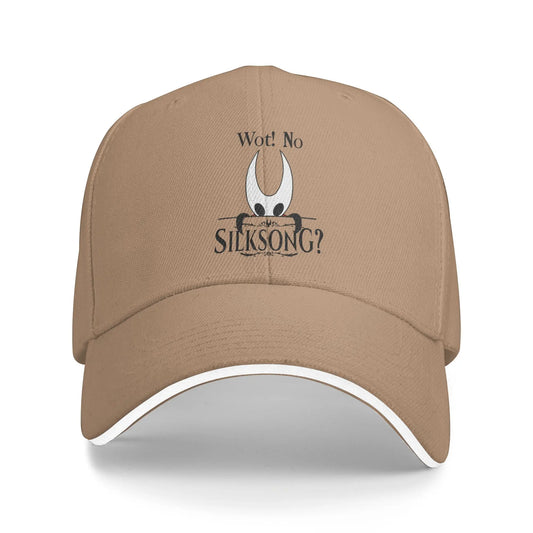Hollow Knight Silksong Beige Cap - Hornet