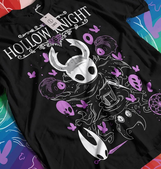 Hollow Knight T-Shirt - The Knight, Shade & Hornet