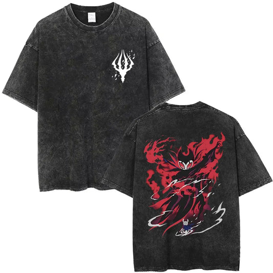 Hollow Knight Schwarzes T-Shirt - Grimm