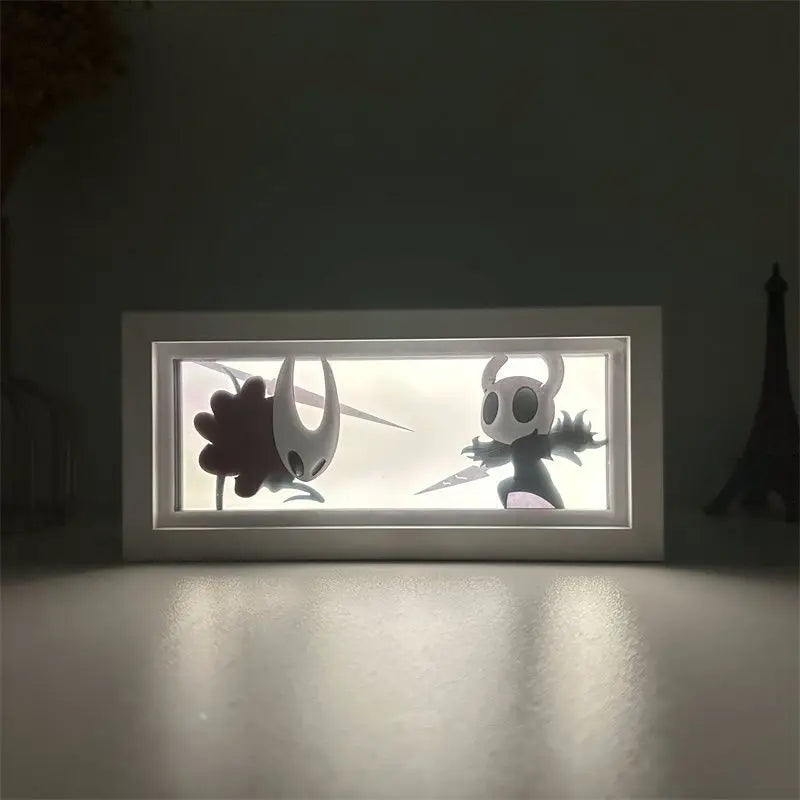 Hollow Knight The Knight & Hornet LED Night Light – 16 Colors