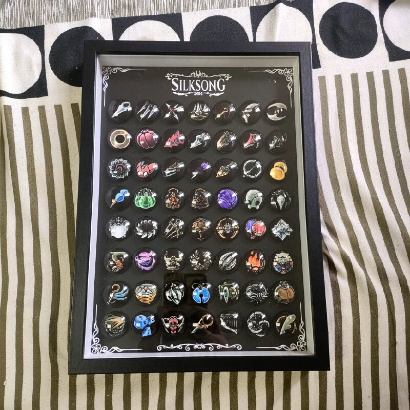 Hollow Knight Silksong Magnetic Charm Set – Complete Collectible Character Collection