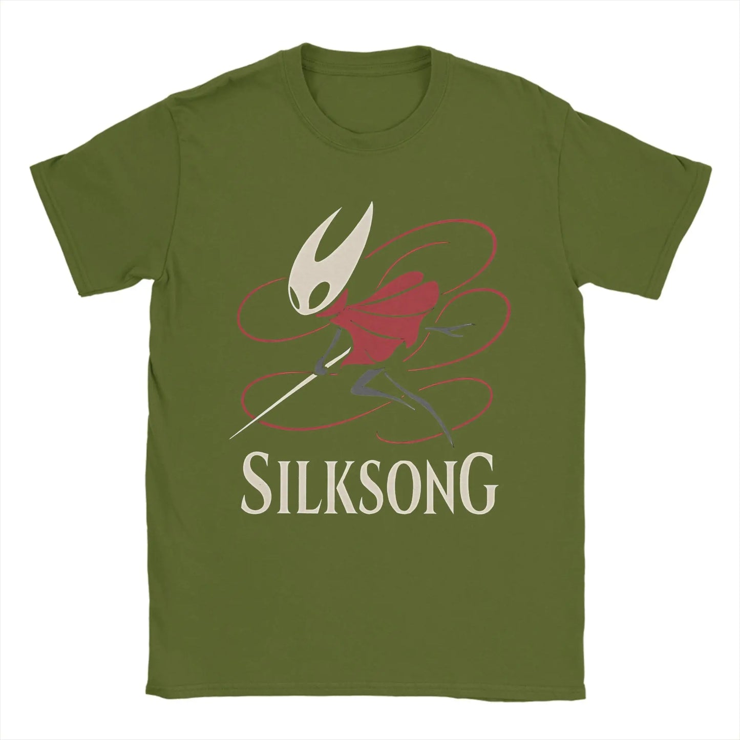 Hollow Knight Silksong T-Shirt - Hornet - Multiple Choice of Colors
