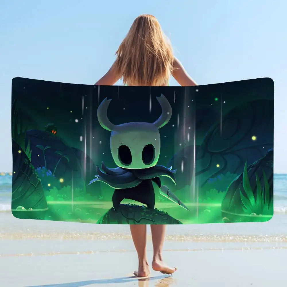 Hollow Knight Microfiber Towel - The Knight & Lifeblood Design 2
