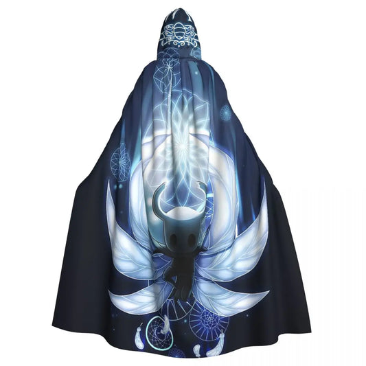 Hollow Knight Long Hooded Cloak - The Knight - 4