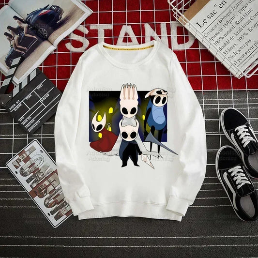 Hollow Knight  Sweatshirt - Hornet, Knight, The Pale King & Quirrel