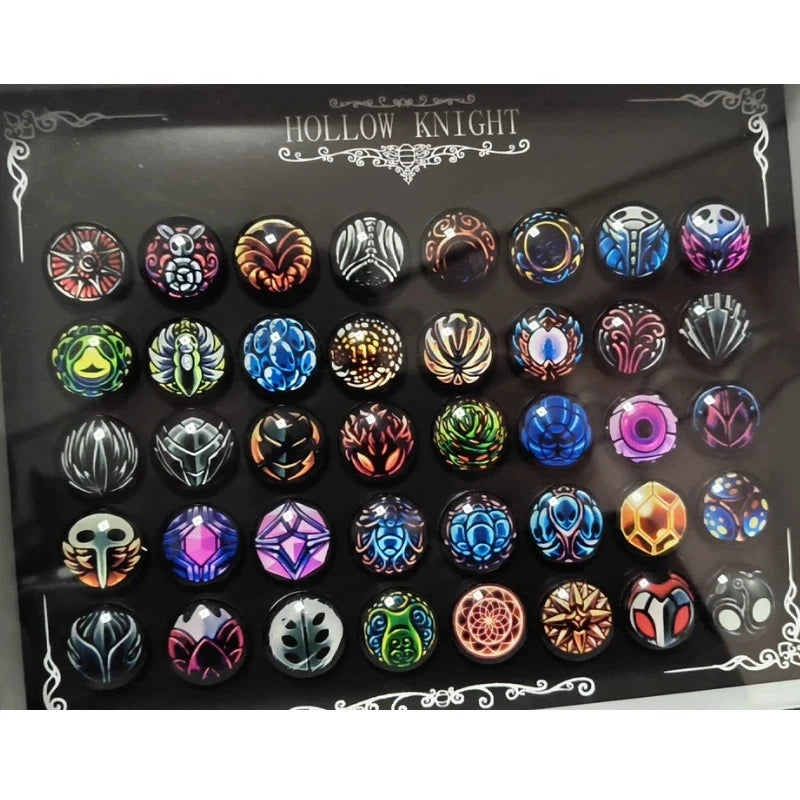 Hollow Knight Silksong Magnetic Charm Set – Complete Collectible Character Collection