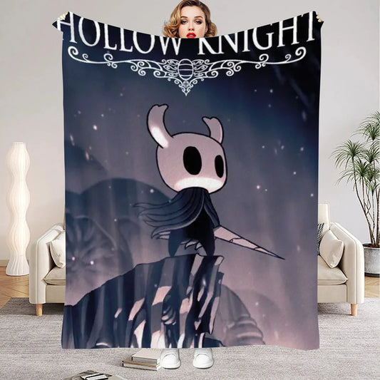 Hollow Knight Flannel Blanket – Ultra Soft Gaming Throw Blanket - Design 12